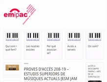 Tablet Screenshot of emipac.org